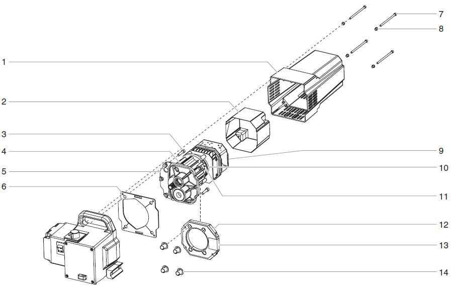 740i Motor Assembly Parts